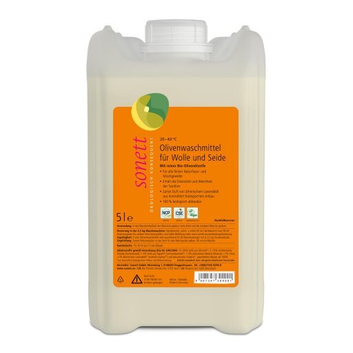 Oliven-Waschmittel für Wolle & Seide - Kanister, 5l