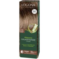 Pflanzenhaarfarbe nougatbraun 240 - Creme, 150ml