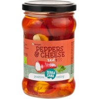 Rote Peperoni mit Frischkäse, 270g