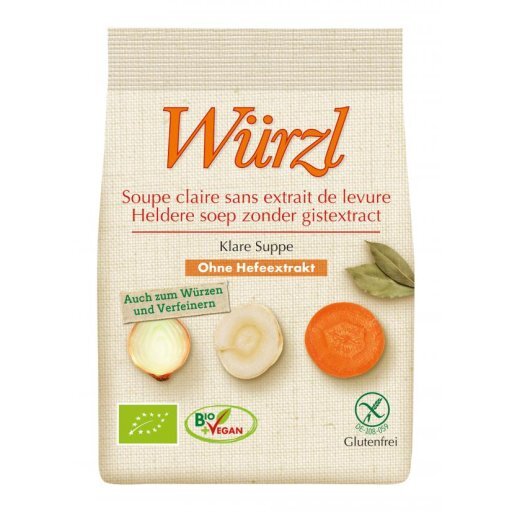 Würzl Klare Suppe hefefrei - Nachfüllpackung, 250g