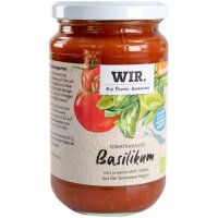 Tomatensauce mit Basilikum WIR., 340ml