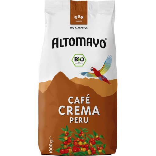 Café Crema 100% Arabica ganze Bohne, kg