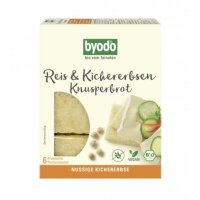Knusperbrot Reis & Kichererbsen glutenfrei, 6x20g