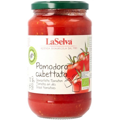 Pomodoro cubettato - gewürfelte Tomaten, 520g