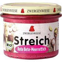 Streich Rote Bete-Meerrettich glutenfrei, 180g