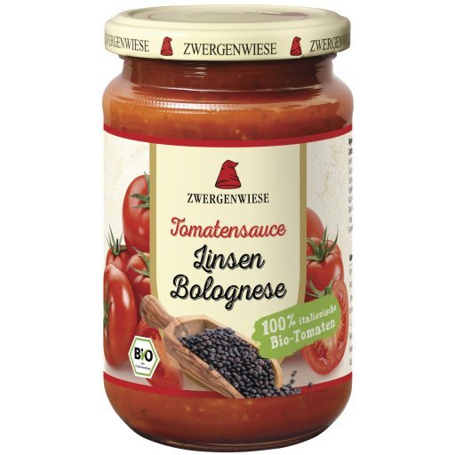 Tomatensauce vegane Linsen Bolognese, 340ml
