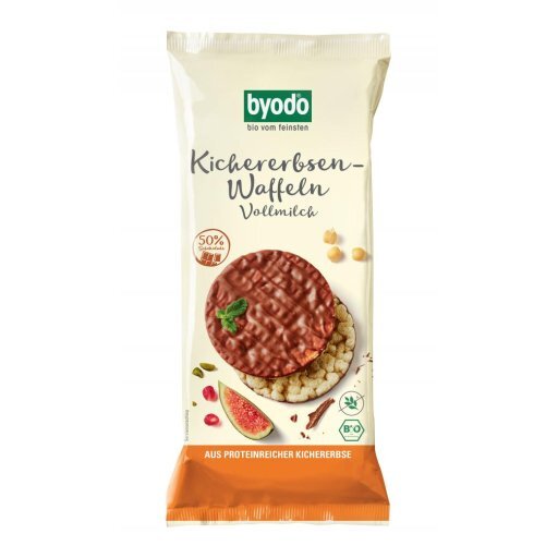 Kichererbsenwaffeln Vollmilch, 65g