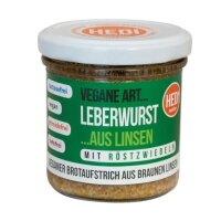 Leberwurst mit Röstzwiebeln aus Linsen, 140g