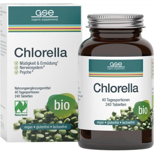 Chlorella 500mg | 240St, 120g