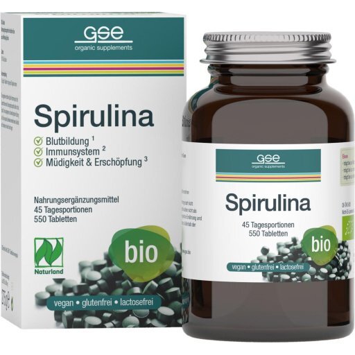 Spirulina 500mg | 550St, 275g