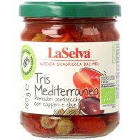 Tris mediterraneo - Tomaten, Oliven & Kapern in...