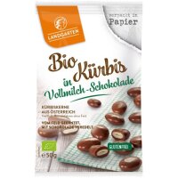 Kürbis in Vollmilch-Schokolade, 50g