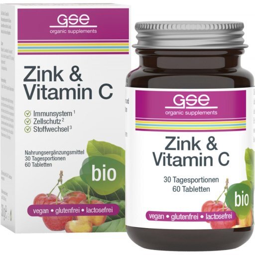 Zink + Vitamin C Complex 500mg | 60St, 30g