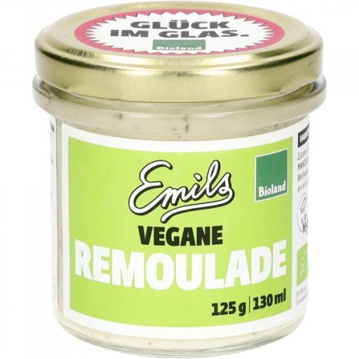 Emils vegane Remoulade glutenfrei BIOLAND, 125g