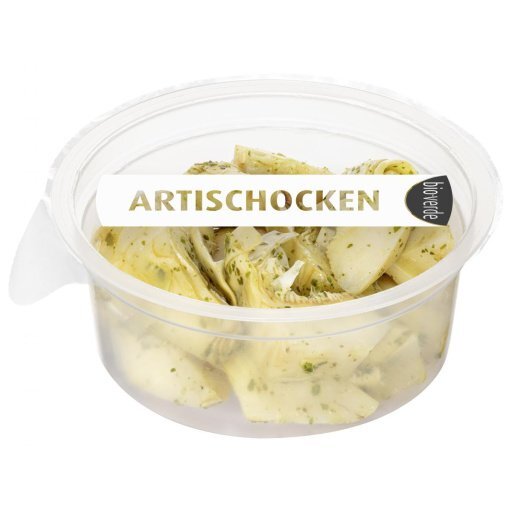 Artischockenherzen mariniert mit frischen Kräutern, 80g