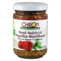 Hanf-Aufstrich Paprika-Basilikum, 135g