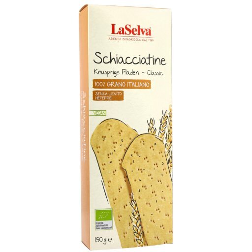 Schiacciatine - Knusprige Fladen, 150g