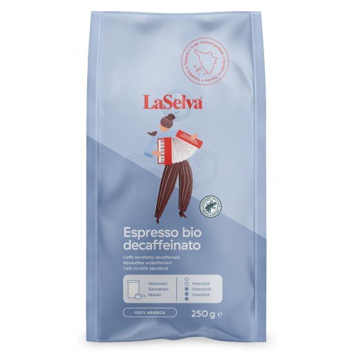 Espresso Libero entkoffeiniert gemahlen, 250g
