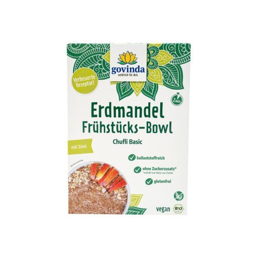 Chufli Basic Erdmandel Frühstücksbowl, 500g