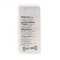 [ECHT BIO.] Pergaminbeutel transparent 16x6x36cm,...