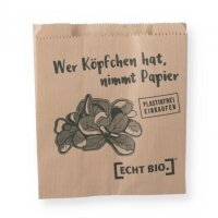 [ECHT BIO.] Papier-Faltenbtl. nassfest 23x11x24cm,...