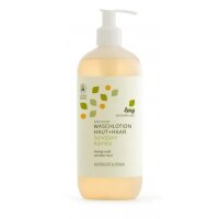 Baby&Kind Waschlotion Haut+Haar Sanddorn Kamille, 500ml
