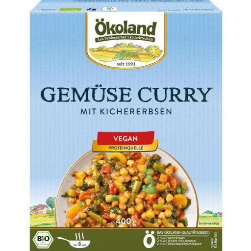 TK-Gemüse-Curry mit Kichererbsen, 400g