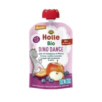 Dino Danc Apfel-Heidelb.- Pflaume DEMETER - Pouchy, 100g