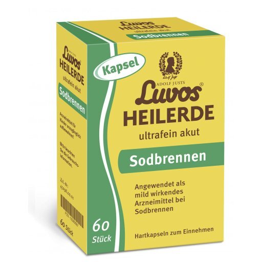 Heilerde Luvos ultrafein akut Sodbrenn.-60Kapseln, 60Stück