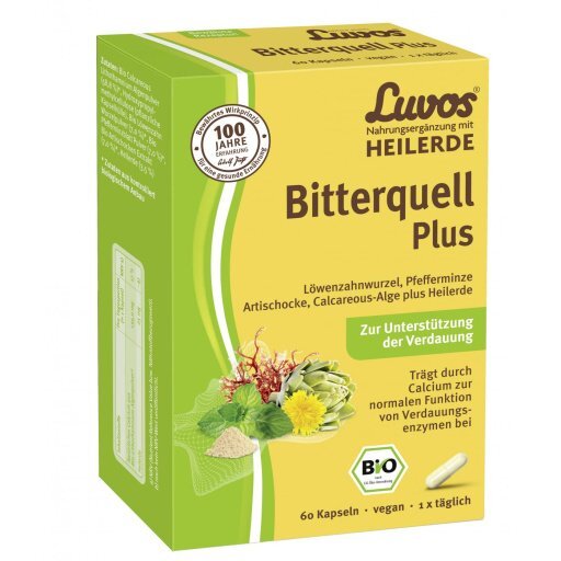 Heilerde Bitterquell Plus - 60 Kapseln, 60Stück