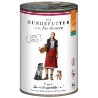 Hundefutter Ente sensitiv getreidefrei - Dose, 410g