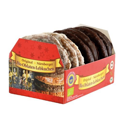 Nürnberger Oblatenlebkuchen vegan, 200g