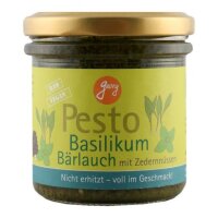Pesto Basilikum-Bärlauch, 140g