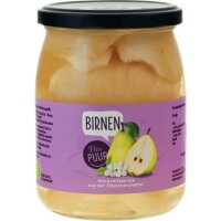 Birnen halbiert gesüßt, 500g