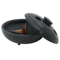 Räuchergefäß SETO Stein - schwarz,...