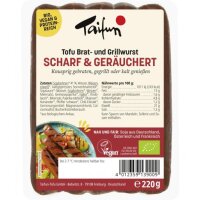 Tofu Brat- und Grillwurst Scharf & Geräuchert...