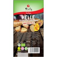 WHEATY Helle Brat+Grillwurst vegan, 100g