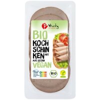 WHEATY Veganer Aufschnitt nach Kochschinken Art, 100g