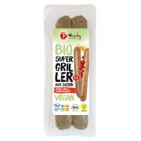 WHEATY Super Griller 2.0 vegan 2St, 180g