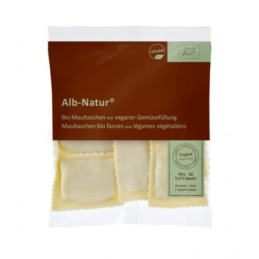 Maultaschen vegan mit Gemüsefüllung, 300g