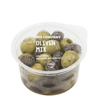 Oliven Mix mit Kräutern ohne Stein, 125g