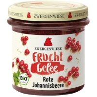 Fruchtgelee Johannisbeere rot glutenfrei, 160g