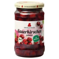 Sauerkirschen entsteint im Glas, 360g