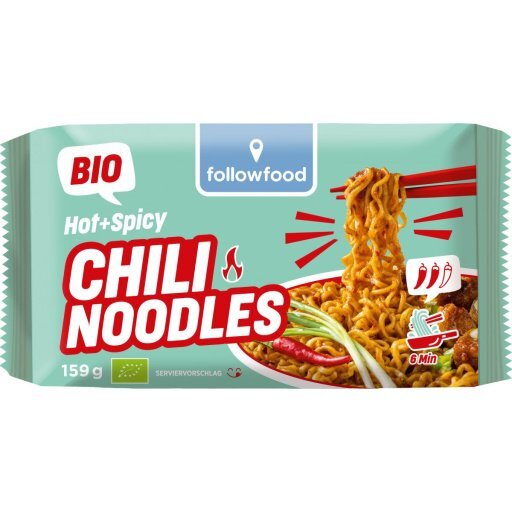 Asia Noodles - Hot + Spicy Chili, 159g