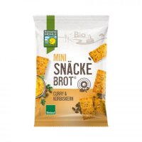 Mini Snäcke Brot Curry & Kürbiskern...