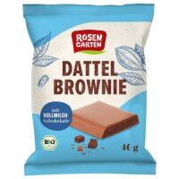Dattel Brownie Vollmilch, 40g