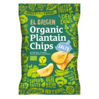 Kochbananen Chips Meersalz vegan, 80g
