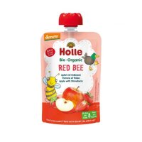 Red Bee Apfel-Erdbeer DEMETER - Pouchy, 100g