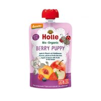 Berry Puppy Apfel-Pfirsich-Waldb. DEMETER - Pouchy, 100g