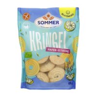 Hafer-Zitronen-Kringel glutenfrei, 125g